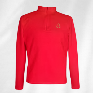 light-weight-quarter-zip-red-custom-design-made-fit-rcgclothing