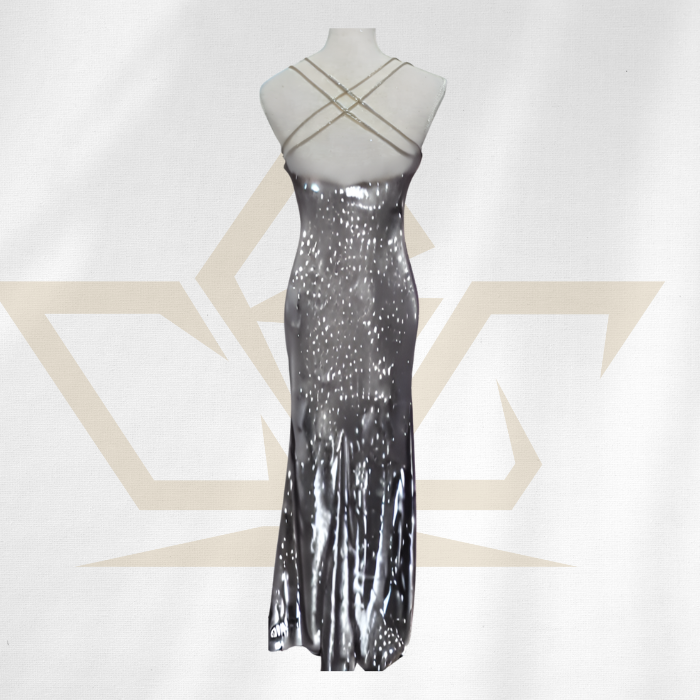 royal-glitter-dress-silver-back-custom-design-made-fitted-rcg-clothing