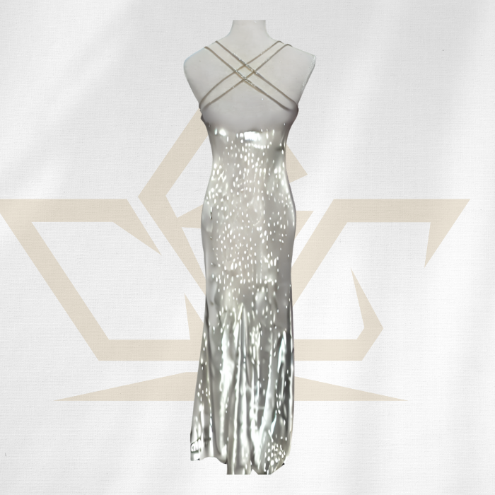 royal-glitter-dress-white-back-custom-design-made-fitted-rcg-clothing