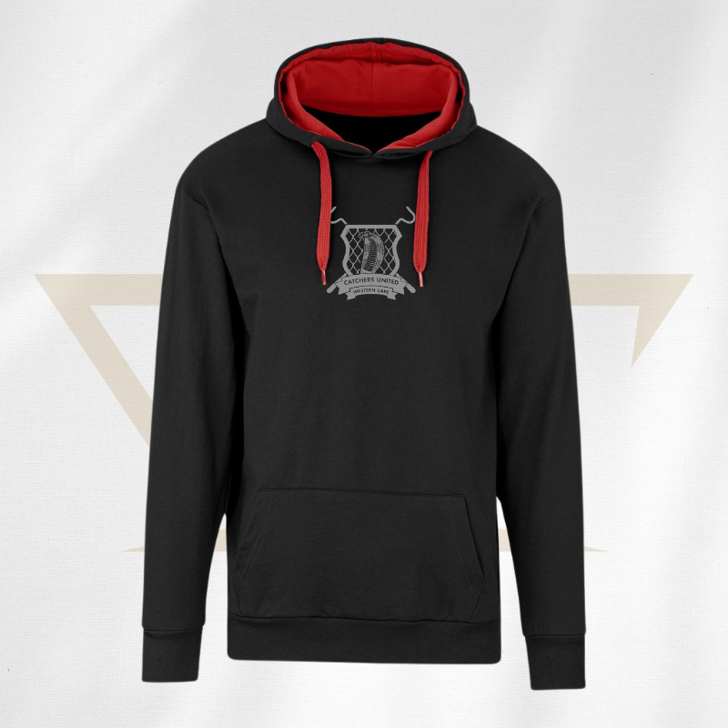 catchers-hoodie-2-tone-black-red-rcg-rcgclothing