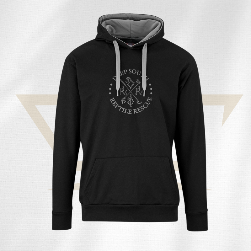 deep-south-reptile-rescue-hoodie-2tone-black-grey-rcg-rcgclothing