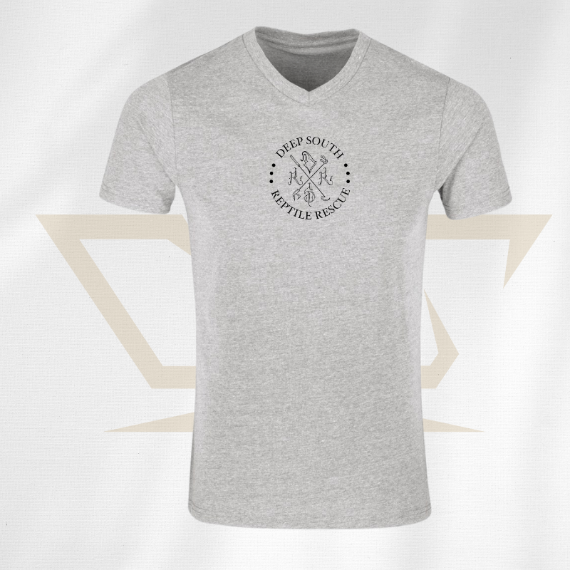 deep-south-reptile-rescue-v-neck-grey-rcg-rcgclothing
