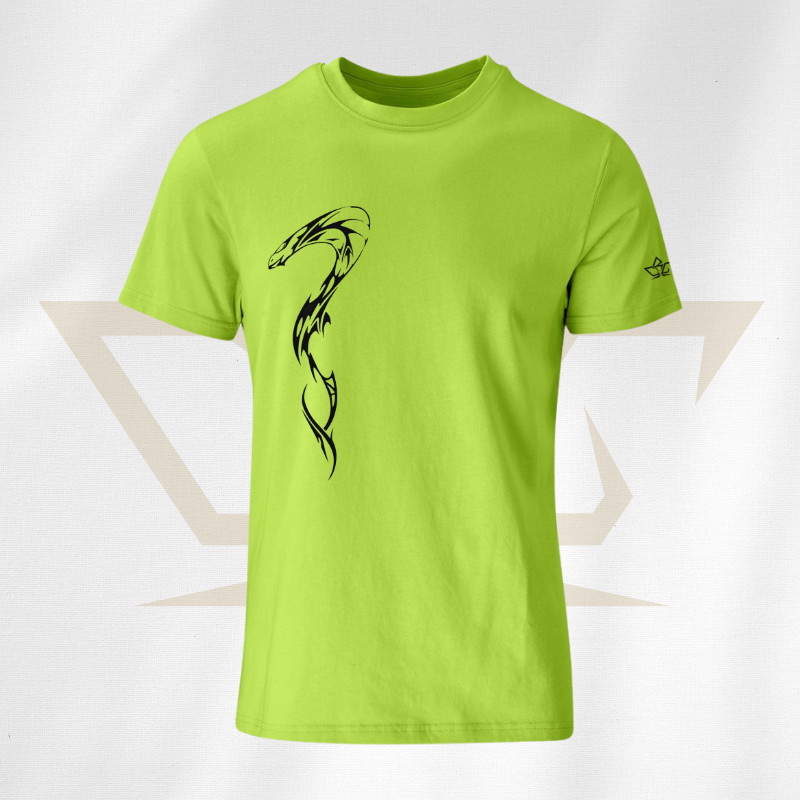 wcha-snake-t-shirt-lime-front-rcg-rcgclothing