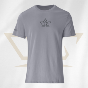 lightweight-unisex-t-shirt-grey-front-rcg-rcgclothing